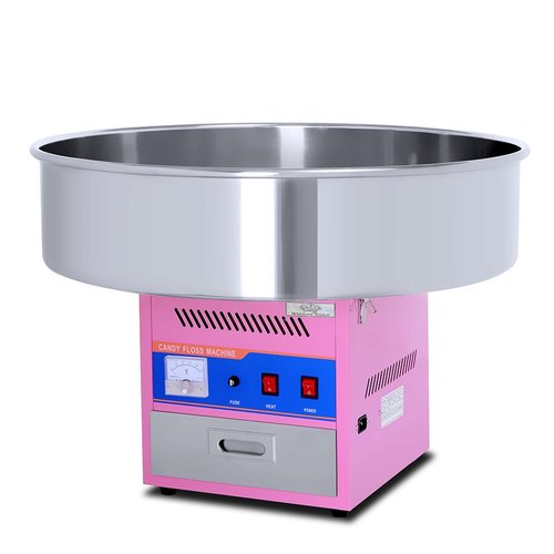 Candy Floss Machine Electric 73cm #C712 - Dimension:730*730*500mm  Volts:220-240V/50Hz  Power: 0.9KW  0.95KW