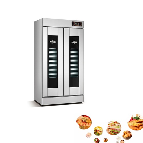 Luxury Electric Proofer 2 Door #742 - Machine Size: 1050*740*1980mm Power: 2.8KW - 2.98KW   N/W:65Kg Capacity:32Pans