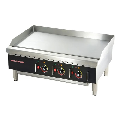 USA Giant Electric Grill 910mm #782 - Dimensions: 910*615*360MMVolts: 220-240V/50-60HzPower: 9KWPlate Thickness: 20mm
made in chinaBrand: Western Touch