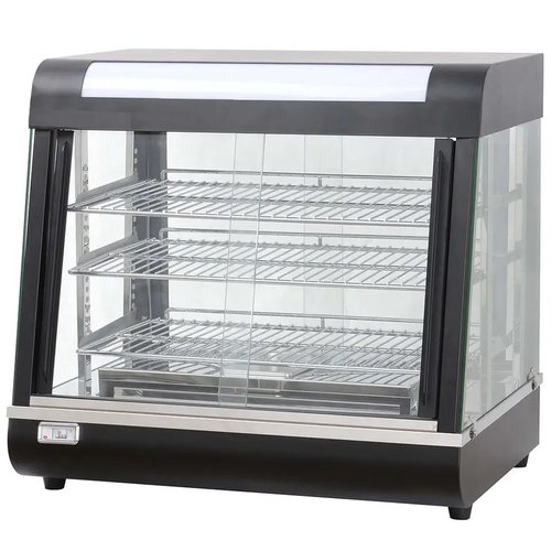 Food Display Warmer Glass 3rack #786 - Dimension:660*480*610mm Volts:220-240V/50-60Hz Power:1.84KW N/W:33Kg
 made in china Brand: Western Touch