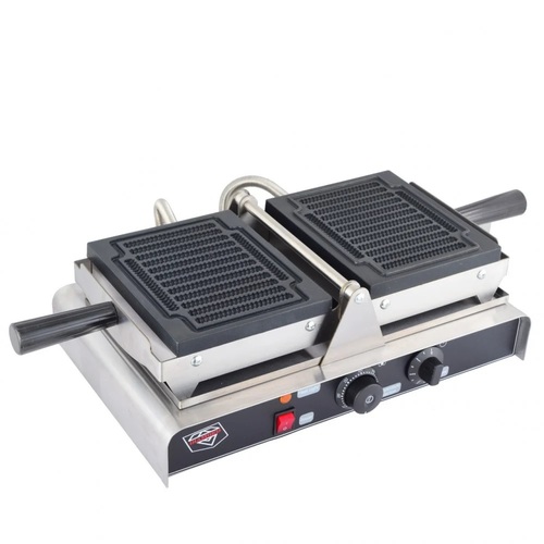 Waffle fries #809 - size：350*250*255mm power：1.6KW volts:220V/50HZ temp:50-300 N/W:6kg made in china Brand: Western Touch