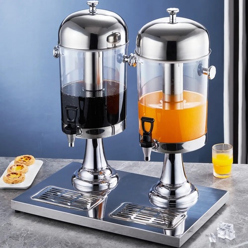 Owjar - Juice Dispenser 8L*2 #933 - Dimension:350*540*580mm 
Capacity:2*8L  Brand Western Touch