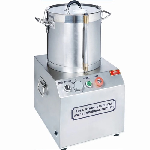 all stainless steel mutil-function cutter 10L #922 - Dimension: 435*410*585mm  Volts: 220v/50Hz, 110V/60Hz  Power: 1100W Capacity: 10L  N/W: 32Kg  Material: Stainless Steel 304 420(Blade)  Brand Western Touch