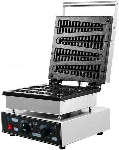 ماكينة وافل  اعواد (ستيك) #724 - الأبعاد: 300 * 400 * 290 ملم فولت: 220-240 فولت / 50 هرتز الطاقة: 1.5 كيلو وات - 1.59 كيلو وات الوزن: 8 كجم