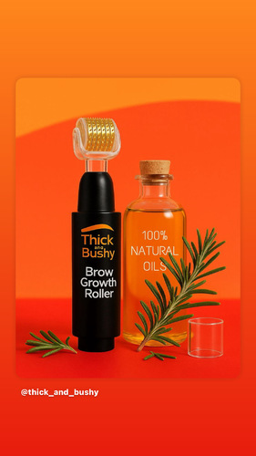 Thick & Bushy brow growth roller - Thick & Bushy brow growth roller9s Thick & Bushy Eyebrow Growth Product4 A blend of 100% natural oils, cold-pressed with no chemical additives© Enhances eyebrow growth and increases density• Safe & effective - comes with a special roller tool for better absorption& Easy to use: Once daily before bed or more often• Get your dream brows in 4 weeksIngredients: 100% natural oil blendCold-pressed, with no additives
﻿﻿﻿Avoid contact with eyes﻿﻿﻿Always sterilize the tool﻿﻿﻿Do not expose to sunlight while using﻿﻿﻿Stop plucking eyebrows during this period﻿﻿﻿Make sure you are not allergic before use﻿﻿﻿Product shelf life: 3 months from delivery date