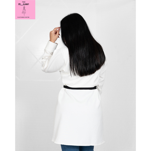 winter shirt leather with belt