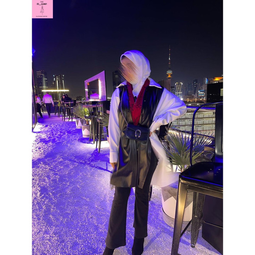 winter shirt leather with belt