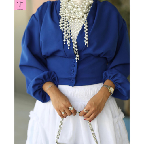crop blazer