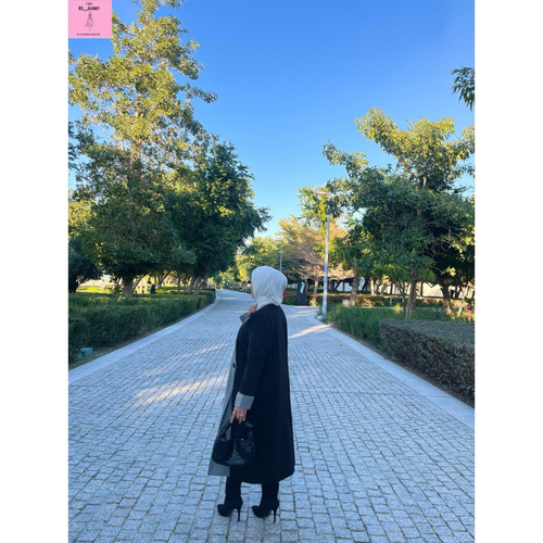 long jacket with scarf 🧣