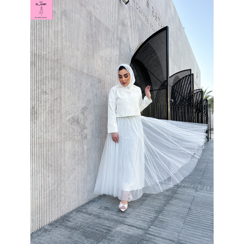 blazer with toor skirt