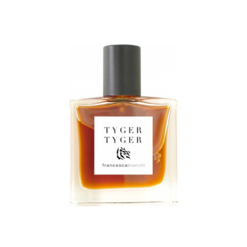 Tyger Tyger - Unisex - Extrait De Parfum - 30 mlFragrance Notes:

Peach-Honey-White Flowers-Leather-Heliotrope-Oakmoss-Agarwood
(Oud)-Sandalwood-Patchouli