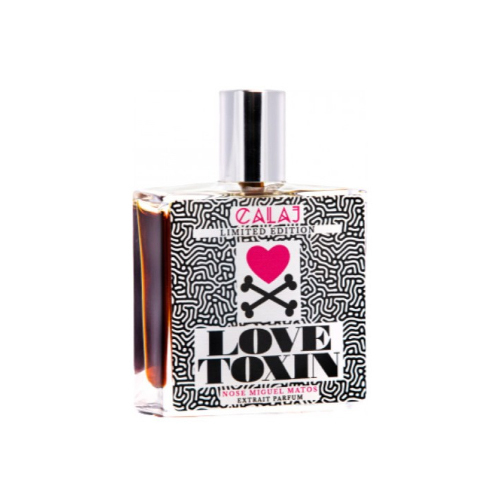 Love Toxin - Unisex - Extrait de parfum- 50 mlTop
notes :
Strawberry- Plum-
Coconut- Rose-
Coriander – BergamotMiddle
notes :
Tuberose- Heliotrope, Gardenia-
Rose- Cumin-
iris -Jasmine 



Base
notes :
Castoreum- Peach-
Opoponax- Leather-
Hay- Vanilla-
Oakmoss – Musk