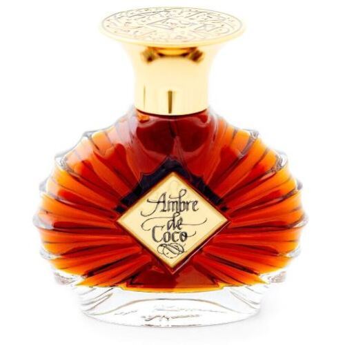 AMBRE DE COCO - UNISEX - AMBRE DE COCO 48ML \ Top notes: Peach and Cacao middle notes: Indian Spices and Sandalwood Base notes: Indian oud, oakmoss, and amber accord