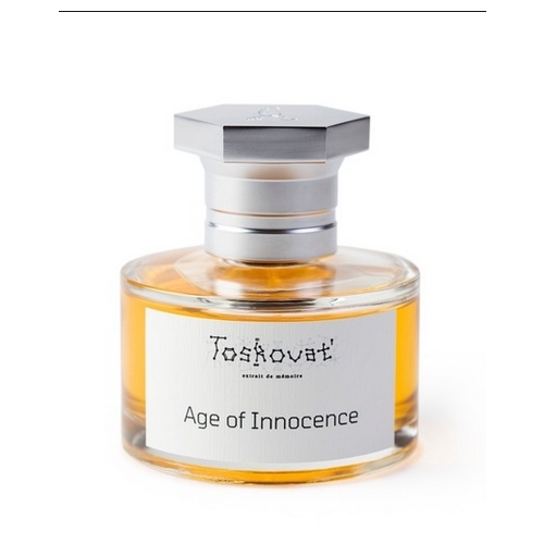 Age of Innocence - UNISEX - EXTRAIT DE PARFUM 60ML  Top notes are Strawberry, Bubble Gum and Cotton Candy middle notes are Metallic notes, Rubber, Gasoline and Rose base notes are Agarwood (Oud), Vetiver, Cade oil and Cedar.