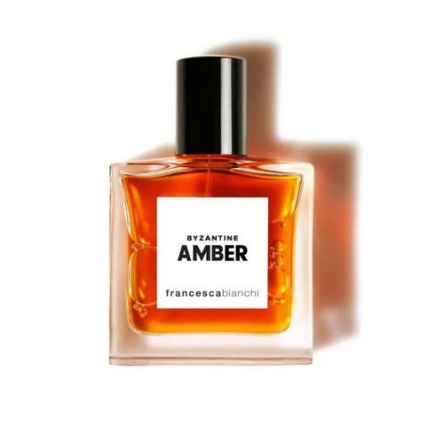 Byzantine Amber - UNISEX - EXTRAIT DE PARFUM 30ML  Top notes are Cinnamon and Bergamot  middle note is Geranium base notes are Labdanum, Leather, Ambergris, Benzoin, Incense and Styrax