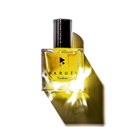 TINDRER - UNISEX - EXTRAIT DE PARFUM 30ML Top notes are Green Notes, Galbanum and Lemon Verbena
 middle note is Violet base notes are Oakmoss, Heliotrope and White Musk.