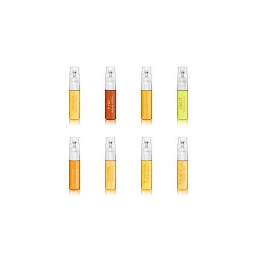 DISCOVERY SET - Discover the entire collection. the Discovery Set includes a sample of each fragrance giving you the opportunity to try them all out and find your favorites