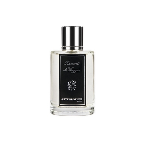 Racconti di Viaggio - UNISEX - EAU DE PARFUM 100ML  Top notes are Black Pepper, Anise, Lemon, Cloves, Cinnamon, Vanilla and Patchouli middle notes are Black Pepper, Cloves, Cinnamon and elemi; base notes are Black Pepper and Patchouli.