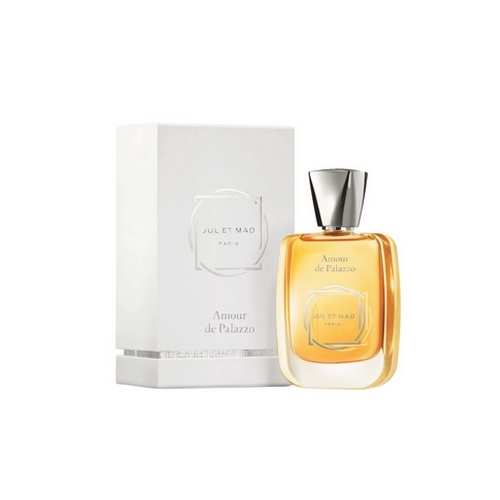 AMOIUR DE PALAZZO - UNISEX - EXTRAIT DE PARFUM 50ML + Extrait 7ML  Top notes are Clove, Nutmeg, Pepper and Ginger middle notes are Leather, Labdanum, Patchouli, Atlas Cedar and Violet base notes are Amber, Castoreum, Agarwood (Oud), Musk and Papyrus.