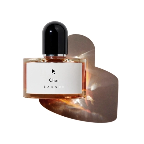 Chai - UNISEX - EAU DE PARFUM 50ML 
 Notes: Black tea, Cinnamom, Cardamom, Milk, Cloves, Ginger, Pepper, Cacao, Vanilla, Leather, Rose, Musk