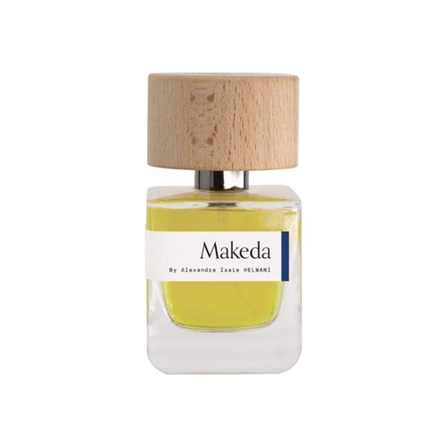 makeda - Top Notes  Mastic or Lentisque  Pink Pepper  Bergamot  Mandarin Orange Middle Notes  Orris  Osmanthus  Rose  Ambrette (Musk Mallow) Base Notes  Labdanum  Vanilla  Sandalwood  Tobacco