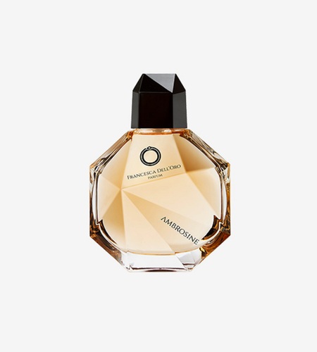 ambrosine - Top Notes  Orange Peel  Cinnamon Middle Notes  Rose  White Flowers Base Notes  Amber  Sandalwood  Musk  Moss