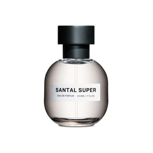 Santal Super - Top Notes  Green Notes  Bergamot  Pepper Middle Notes  Eucalyptus  Cardamom  Jasmine  Olibanum Base Notes  Sandalwood  Cedar  White Musk