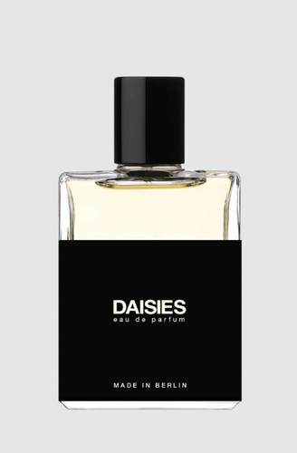 Daisies - Top Notes  Green Apple  Watermelon  Peach  Yuzu  Hazelnut Middle Notes  Spun Sugar  Chocolate  Jasmine Sambac  Rose  Cinnamon Base Notes  Musk  Vanilla  Opoponax  Leather  Cedar  Patchouli