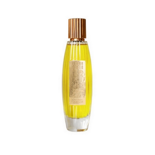 VITTORIA ALATA - Unisex- Extrait de Parfum 100ml  Top notes are Aldehydes, Banana Leaf and Ginger; middle notes are Raspberry, Metallic notes, Tuberose and Iris  base notes are Frankincense, Musk, Amber and Vanilla.