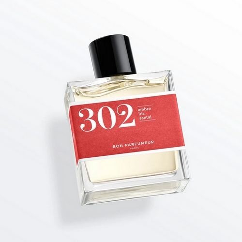 302 amber, iris, sandalwood - Unisex - Eau de Parfum 100ml  Top notes are Red Berries and Geranium; middle notes are Incense, Vanilla and Iris base notes are Amber, Sandalwood and Musk.