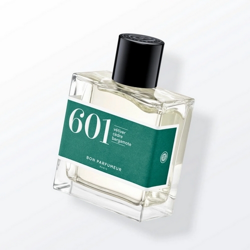 601 vetiver, cedar, bergamot - Unisex - Eau de Parfum 100ml  Top notes are Bergamot, Grapefruit and Pink Pepper middle notes are Pepper and Violet base notes are Vetiver, Cedar and Sandalwood.