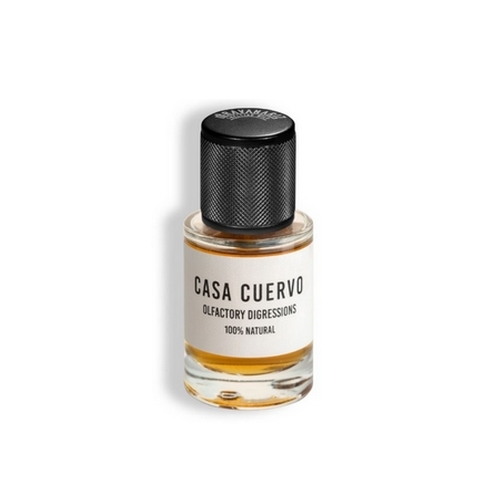 CASA CUERVO - UNISEX - 30ML  Pine tar, Chamomile, Oakmoss, lavender, sweet orange, Tobacco, Labdanum, Lemon, Tonka bean