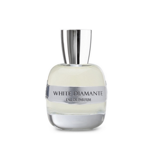 WHITE DIAMANTE - UNISEX - EAU DE PARFUM 100ML  Top notes are Flowers, Nutmeg and Citruses middle notes are Chocolate, Coffee, Rose and Incense base notes are Vanilla, Vanilla Bean, Musk, Amber and Cedar.