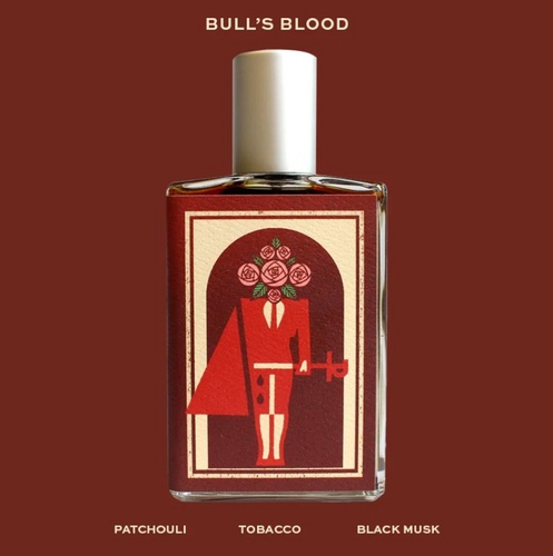 Bull's Blood - Patchouli  Rose  Costus  Black Musk  Tobacco