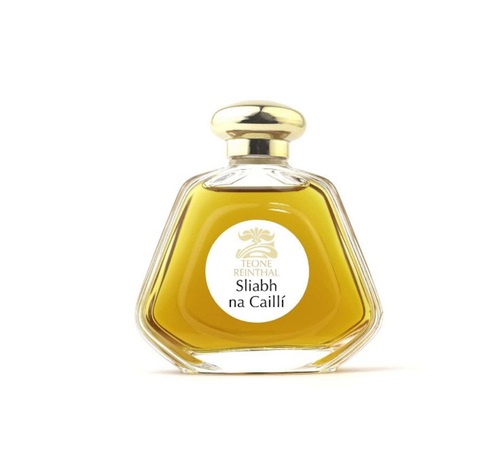 SLIABH NA CAILLI 3OML - Broom, Herb Robert (Geranium), Spearmint, Violet Leaf, Clary Sage, Fir Needle, Black Spruce, Cypress, Cedarwood, Vetiver, Oakmoss, Labdanum, hand-crafted Mitti attar (clods of earth distilled in pure Indian sandalwood/the smell of rain), Ambrette Seed, cultivated Evergreen Superior Oudh from Vietnam, rare, wild-crafted Oudh from the Mentawai tribe of Siberut Island/Sumatra, aged/vintage Patchouli and Birch tar.