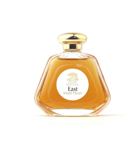 EAST Motif Fleuri 3OML - Virginian cedarwood, aged Sumatran Patchouli, Indian sandalwood, Ginger Lily, Vanilla, Ambrette seed, Labdanum and Styrax.