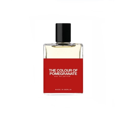 THE COLOUR OF POMEGRANATE - TOP NOTES: POMEGRANATE ACCORD, BLACKCURRANT, SOAPY NOTE, CITRUSES
HEART NOTES: ROSE DAMASCENA ABS, BLACK PEPPER ESS, ELEMI ESS, INCENSE ESS AND RESINOID, WHITE FLOWERS
FOUNDATION NOTES: WHITE MUSK, GUAIAC WOOD, LABDANUM ABS, SANDALWOOD, COSTUS OLIFFAC.