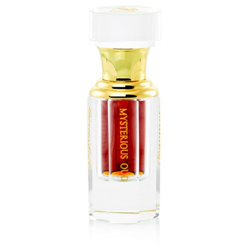 Attar Mysterious Oud - Top notes: Bergamot, Cardamon, Amber shimama and Orange
Heart notes: Rosa hibrida, Jasmine, Cinnamon, Clove, Myrrh, Castoreum, Pink Pepper, Nutmeg and Tonka bean
Base notes: Oud roots (wild, Vietnam), Oud Hindi, Oud Trat, Sandalwood 100k, Tolu balsam, Opoponax, Cedarwood, Lotus, Labdanum and Vanilla