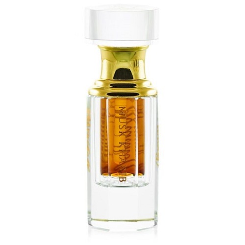 Attar Musk Khabib - Top notes: Bergamot, Cardamom, Nutmeg
Heart notes: Ylang-Ylang, Cedarwood, Tolu Balsam
Base notes: Ambergris, Deer Musk, Oakmoss, Vetiver, Tonka Bean, Vanilla