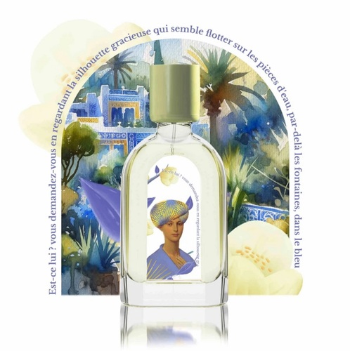 Jasmin Majorelle - Top Notes:Coriander, Lemon, SageHeart Notes:Jasmine, Ylang Ylang, NeroliBase Notes:Iris, White