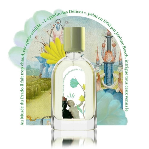 Water of Delights - Top Notes:Bergamot, Lemon, Mandarin, Verbena, Orange, Petit GrainMiddle Notes:Lavender, Neroli/Orange Blossom, ClarySage Base Notes:Oakmoss, Patchouli, Vetiver, Musk