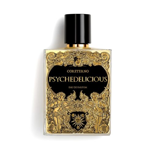 Psychedelicious - HEAD: RASPBERRY, BLACKCURRANT, MANGO, LITCHI, GRAPEFRUIT, NUTMEG, PINK PEPPER
HEART: ROSE, MAGNOLIA, PEONY
BASE: SANDAL, VETIVER, VANILLA, GREY AMBER