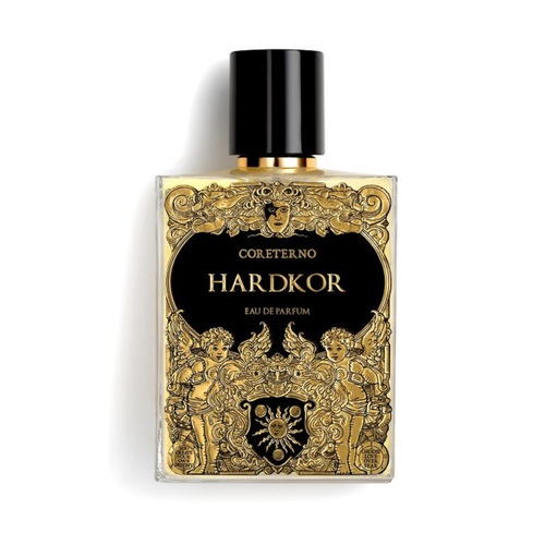 Hardkor - HEAD: GRAPEFRUIT, MANGO, BLACK CURRANT, PASSION FRUIT
HEART: JASMIN, ORCHID, LILY OF THE VALLEY
BASE: VANILLA, FRANKINCENSE, AMBER, WHITE MUSK, LEATHER, OUD, PATCHOULI