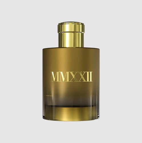 MMXXII - Top notes: Orange, Cherry, Ginger, AngelicaHeart notes: Cocoa, Saffron, Vanilla, FrangipaniBase notes: Patchouly, Sandalwood, Ambergris, Vanilla