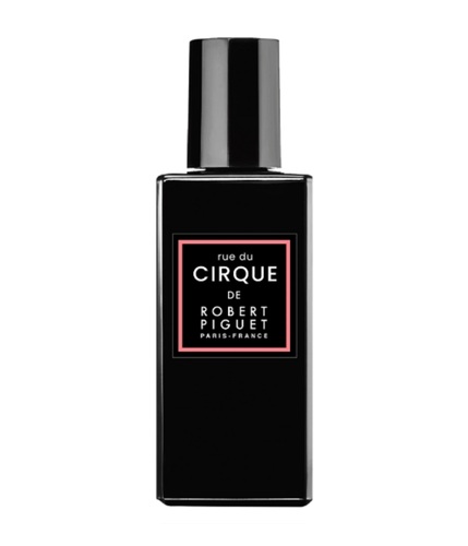 Rue Du Cirque - Top notes are Nutmeg and Bergamot; middle notes are Geranium, Lily of the Valley and Jasmine; base notes are White Amber, Musk and Haitian Vetiver.