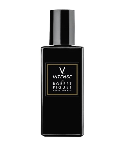 V intense - Bergamot, pear and saffron, a whirling eddy of citrus and spice. Soft rose, sweet ylang-ylang and sumptuous plum unlock the daring core, a dalliance of fruit and floral that lays a warm, exotic path to the fragrance’s denouement. Patchouli, incense, sandalwood and white musk create a magical dry down.