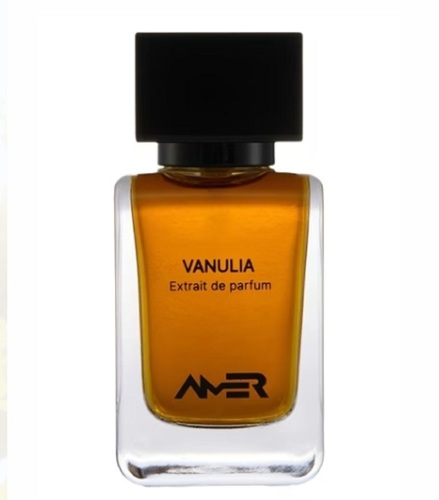 Vanulia - Top notes are Olibanum, Rum, Mandarin, Saffron, Orange, Clove, Black Pepper and Almond; middle notes are Frangipani, Gardenia, Tuberose, Jasmine, Ginger, Ylang Ylang and Cinnamon; base notes are Beeswax, Tonka Bean, Tobacco, Sandalwood, Patchouli, Labdanum, Coffee, Oud, Ambergris, Vanilla, Vetiver, Musk and Peru Balsam.