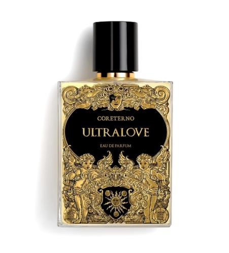 Ultralove - HEAD: COFFEE, MILK, HAZELNUT, PRALINE, STRAWBERRY HEART: JASMINE, LILY OF THE VALLEY BASE: VANILLA, SUGAR, TONKA BEAN, OAK MOSS, WHITE MUSK, HONEY, AMBERGRIS, SANDALWOOD