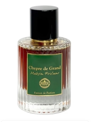Chypre De Grand - Top notes are Lime, Bergamot and White Grapefruit; middle notes are Beeswax, Licorice, Natural Musk, Benzoin, Guaiac Wood, Rose de Mai and Styrax; base notes are Oakmoss, Labdanum, Patchouli and Virginia Cedar. 
 30ml