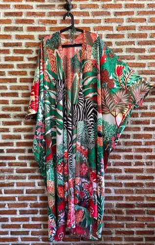 Open silk - بشت حرير مفتوح  Free size